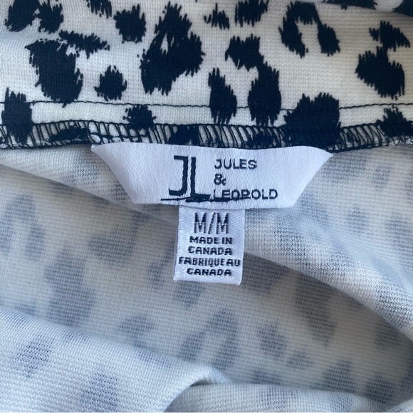 JULES & LEOPOLD a-line leopard print skirt - Picture 4 of 7